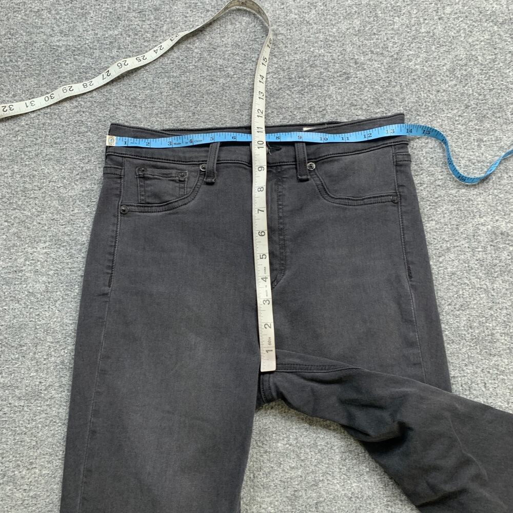 Rag & Bone Jeans‎ Womens 27 Faded Black Denim High Rise Ankle Skinny Stretch - Picture 4 of 11